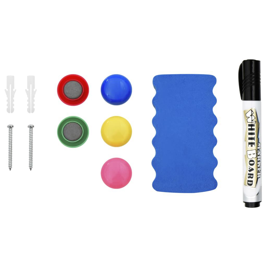 GOPLUS Lavagna Cancellabile In Alluminio Lavagna Magnetica Bianca Per Scuola Casa Ufficio Vari Dimensioni Disponibili 50x35cm 40883872 - Foto 2