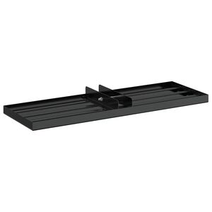 vidaXL Rastrello livellatore da giardino Acciaio verniciato a polvere