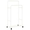 vidaXL Stendibiancheria Tinta unita Bianco 80 x 53 x 156 cm