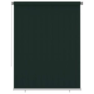 vidaXL Tenda a Rullo per Esterni 185(L)x230(A) cm Verde scuro HDPE