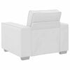 vidaXL Poltrona Sofa Bianco 100 cm Pelle Sintetica