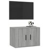 vidaXL Mobile Porta TV a Parete Grigio Sonoma 57x34,5x40 cm