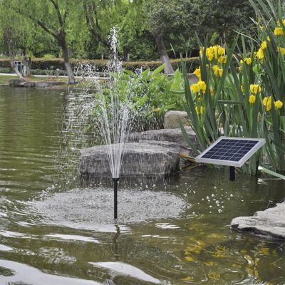 Pannello solare stagno piscina pompa ad acqua fontana Kit 5 W
