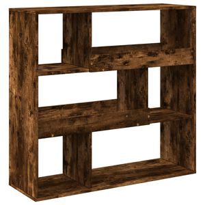 vidaXL Libreria Rovere Fumo 100x33x94,5 cm in Truciolato