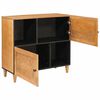 vidaXL Credenza Marrone chiaro 33.5 x 80 x 75 cm