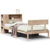 vidaXL Letto Libreria senza Materasso 90x200 cm Legno Massello Pino
