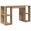 vidaXL Scrivania Rovere artigianale Legno multistrato
