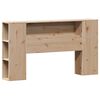 vidaXL Letto Libreria senza Materasso 120x200cm Legno Massello di Pino