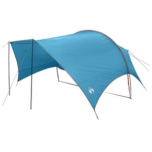 vidaXL Telo da campeggio resistente all'acqua Blu 550 x 400 x 230 cm