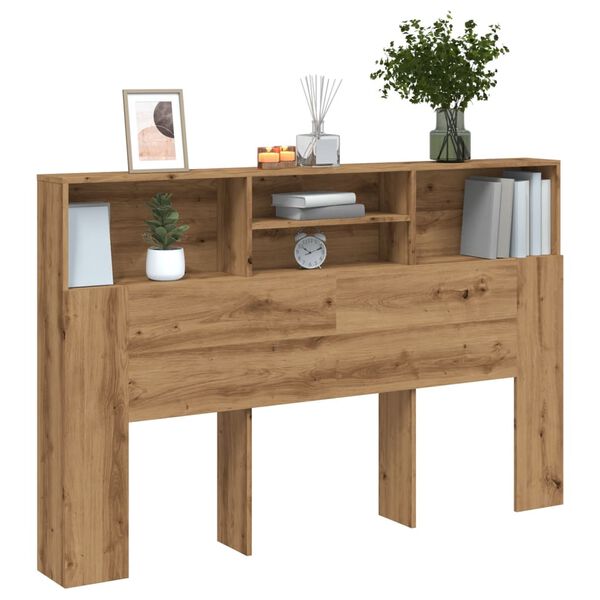 Testiera Letto Con Contenitore VidaXL - Bianco 160x19x103,5 Cm Con Ripiani