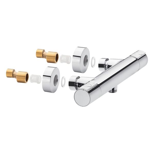 CORNAT Miscelatore Termostatico Doccia DERVAL Cromo