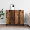 vidaXL Credenza Legno vecchio 90 x 34 x 80 cm Legno multistrato