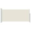 vidaXL Tenda da Sole Laterale Retrattile 140 x 300 cm Crema