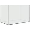 vidaXL Acquario con archiviazione Trasparente 60 x 35 x 40 cm Vetro