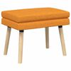 vidaXL Panchina a doppio strato Giallo Scuro 60 x 40 x 46 cm Tessuto