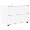 vidaXL Armadio Bianco 80 x 48 x 57 cm Legno multistrato