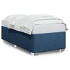 vidaXL Giroletto senza Materasso Blu 100x200 cm in Tessuto