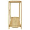 vidaXL Tavolino Consolle 110x38x75 cm in Legno Multistrato