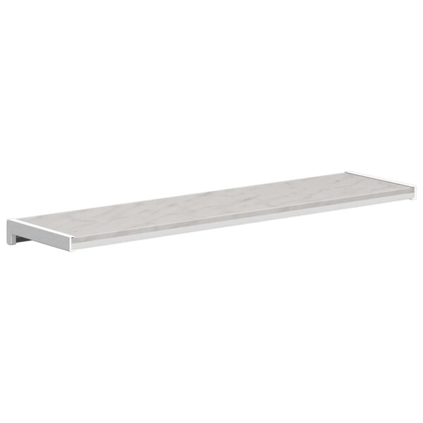 vidaXL Soglia della Finestra Testo in Marmo -enure 80 x 25 x 4,5 cm