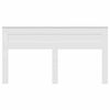 vidaXL Testiera Bianco 180 cm Legno multistrato