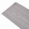 vidaXL Tavole per Pavimenti 18 pcs Grigio scuro 5,26 m&sup2; PVC