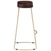 vidaXL Sgabelli da Bar Gavin 2 pz Legno Massello di Mango