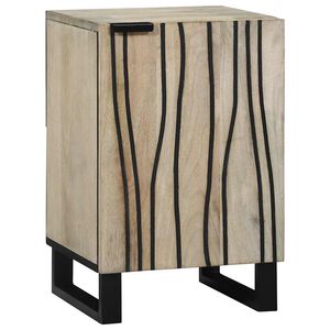 vidaXL Armadio per Lavabo da Bagno Bianco 38 x 33 x 58 cm