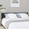 vidaXL Testiera per Letto Nera 200x1,5x80 cm in Legno Multistrato