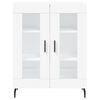 vidaXL Credenza Bianca 69,5x34x90 cm in Legno Multistrato