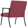 vidaXL poltrona Rosso Vino 59 x 75 x 78 cm Tessuto