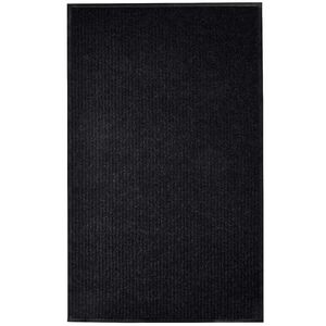 vidaXL Zerbino Nero 117x220 cm in PVC