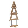 vidaXL Albero di Natale Marrone 149,5 cm Legno massello di teak