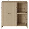 vidaXL Armadio con lo scaffale Beige 100 x 36 x 102 cm Rattan