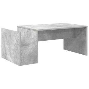 vidaXL Tavolino da salotto Grigio cemento 90 x 45 x 35 cm