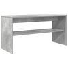 vidaXL Mobile TV Grigio cemento 80 x 30 x 40 cm Legno multistrato