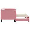 vidaXL Divano Letto con Letto Estraibile Rosa 80x200 cm in Velluto