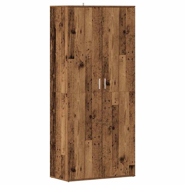 vidaXL Scarpiera Legno Antico 80x39x178 cm in Truciolato