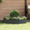 vidaXL Vasi da giardino 5 pcs Antracite 120 x 120 x 20 cm Acciaio
