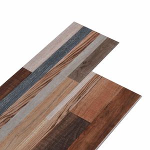 vidaXL Tavole per Pavimenti Multicolore 5,26 m&sup2; 18 pz PVC