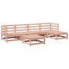 vidaXL Set Divani da Giardino 6 pz in Legno Massello Abete Douglas