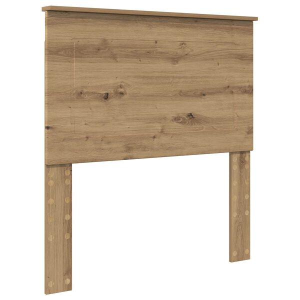 vidaXL Testiera Rovere artigianale 75 cm Legno multistrato