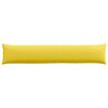 vidaXL Cuscini da Divano 2 pcs Giallo Chiaro 200 x 40 cm Tessuto