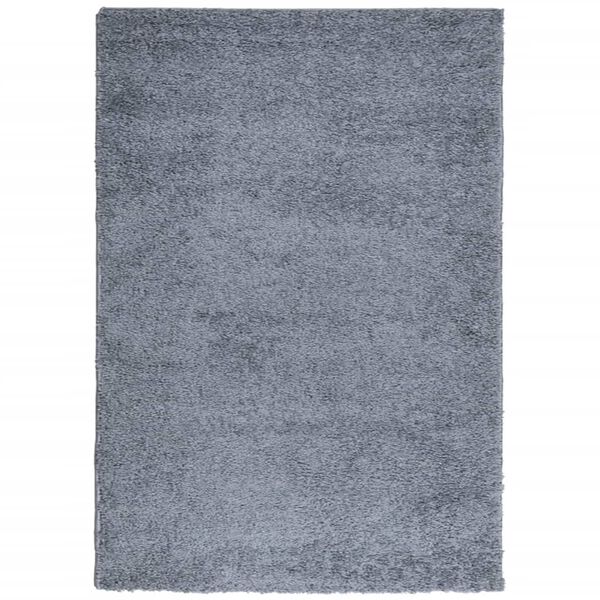 vidaXL Tappeto Shaggy PAMPLONA a Pelo Lungo Moderno Blu 120x170 cm