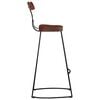 vidaXL Sgabelli da Bar 2 pz 49x43x103 cm in Legno Massello di Mango