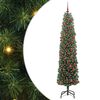 vidaXL Albero di Natale artificiale Verde 180 cm