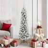 vidaXL Albero di Natale artificiale con 150 LED Bianco 150 cm