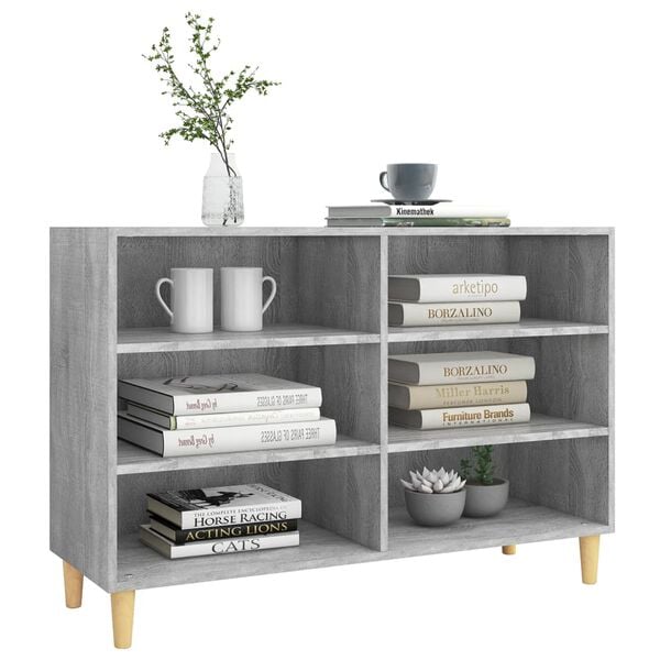 vidaXL Credenza Grigio Sonoma 103,5x35x70 cm in Truciolato