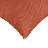 vidaXL Cuscini da Divano 2 pcs Rosso Arancio 80 x 80 cm