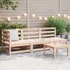 vidaXL Set Divani da Giardino 3 pz in Legno Massello di Pino