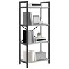 vidaXL Libreria Grigio Sonoma 56 x 34 x 133,5 cm Legno multistrato